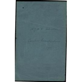 N.Z. Waterside Workers' Federation. Executive correspondence 1928