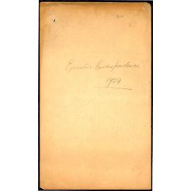 N.Z. Waterside Workers' Federation. Executive correspondence 1929