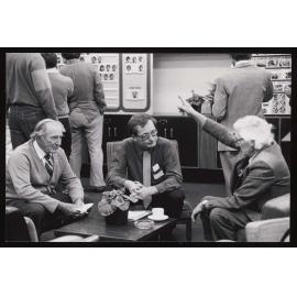 Dr Colin Vucetich, Dr Russell Howorth and Assoc. Prof. Paul Vella at the RSES opening