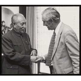 Chinese Ambassador Mr Qin Lizhan and VC Dr D.B.C. Taylor