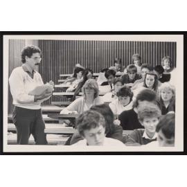 Richard Bowman on Schools Day in July 1985