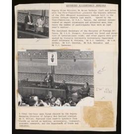 25th Advanced Accountancy Seminar, May 1978 (1)