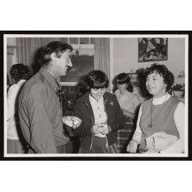 Professor Norrish, Teacher Mrs Doak and Mrs Norrish