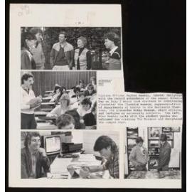 Scenes from Schools' Day 1985 at Victoria University (2)