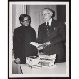 Student Muhammad Abdul Mannan and Mr George Gair, Minister of National Development (2)