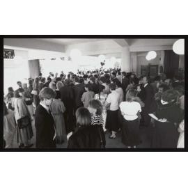 Crowd attending the University Union AGR Catering Opening