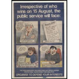 'Irrespective of who wins on 15 August...'