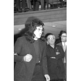 Riachrd Brooking[?] of Ngā Tamatoa at welcome for Chinese tourist party