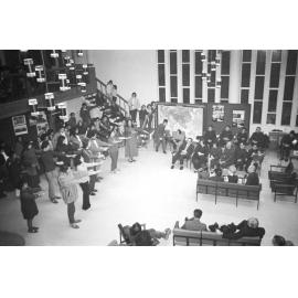 Ngā Tamatoa and Te Reo Māori Society perform a waiata ā-ringa for a Chinese tourist party [2]