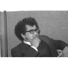 Waaka Vercoe[?] at Te Rā o te Reo Māori 1973