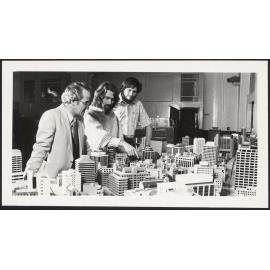 George Baird, Michael Donn and Frank Poole with 'City Model (WCC)'