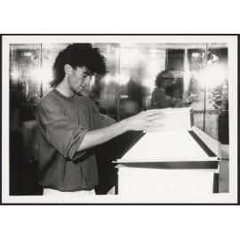 Karl Frost with Daylight Model in the Effulger