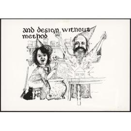 Caricature of Wendy Light and David Reed by Gerard Crewdson