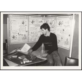 Richard Daniels presents his design proposals for Hurunui-o-Rangi marae