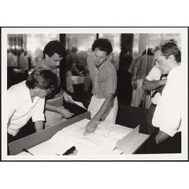 Ian van der Werff explaining daylight model