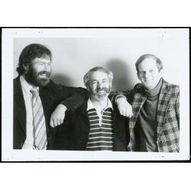 Three post occupancy evaluation experts, John Kernahan, John Daish, John Gray