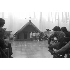 Te Reo Māori Society members at Māori Language Hui at Dominion Museum