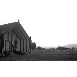 Hikurangi whare at Pāpāwai marae