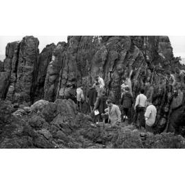 Professor Wellman with Geology students at Red Rocks [1]