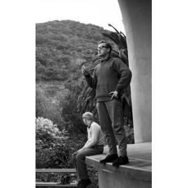 Students in Soundshell at the Wellington Botanic Gardens 