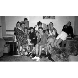 Group of students at a party