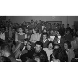 Attendees at Victoria University Students' Association meeting on fee increases