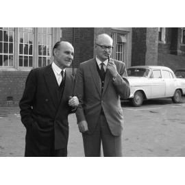 Dr William Ball Sutch visiting Victoria University of Wellington