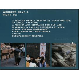 'Workers Have A Right To:'