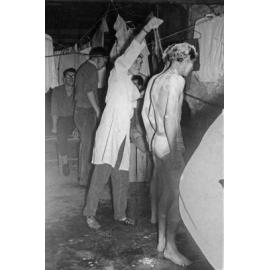 Weir House students initiating new residents