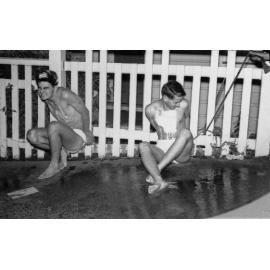 Weir House residents tied to fence as part of an initiation ceremony