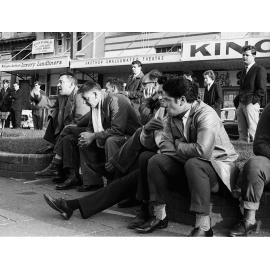 Crowd jeering at Sunday Missionary at Te Aro Park [2]
