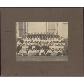Wellington Teachers Training College Staff and Students Junior Group 1920