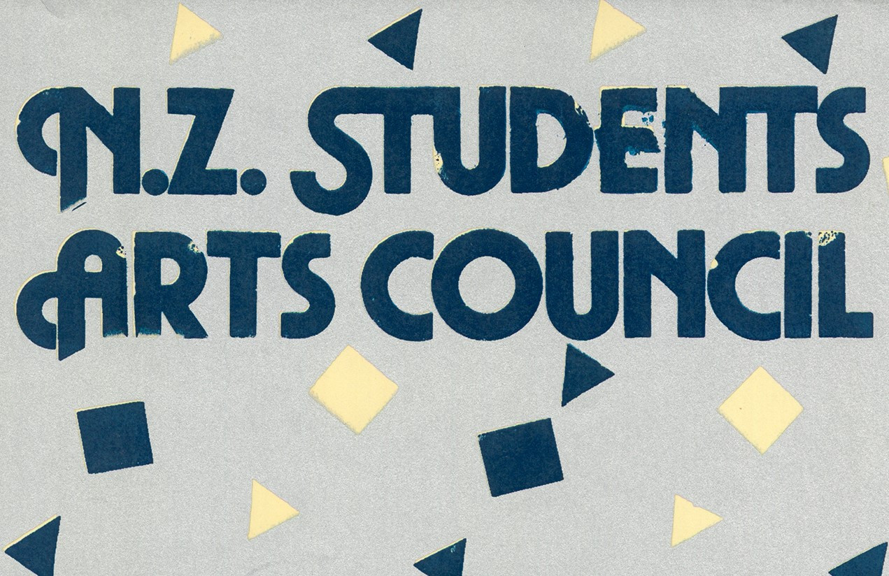 Cropped logo from poster - National Activities Seminar, November 16-18, Wellington [yellow]