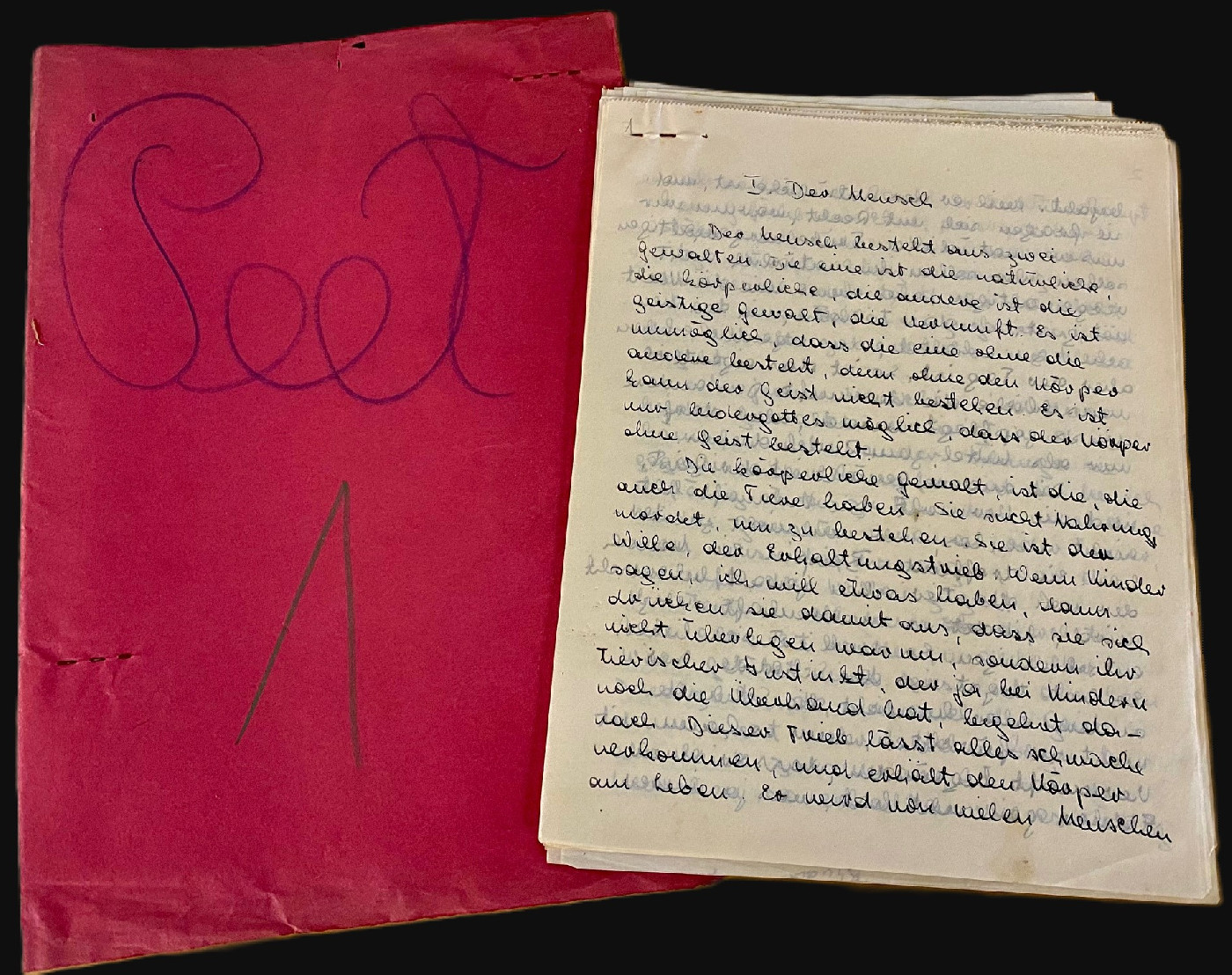 'Peet' series folder 1, papers of Peter Munz - munp01001.