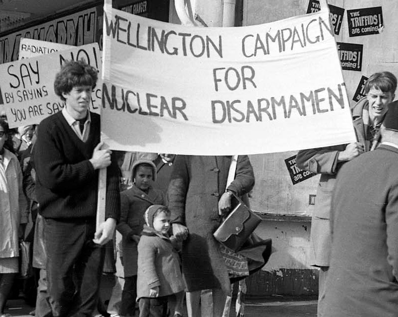 Campaign for Nuclear Disarmament (CND) protest march, 1964.
